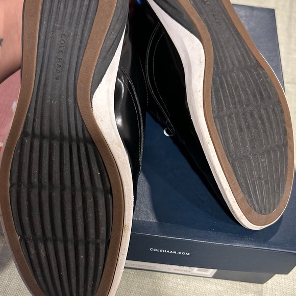 Cole Haan Womens Black W08364 Grand Evolution Slip On Loafer Shoes Size 8 B - Picture 3 of 6